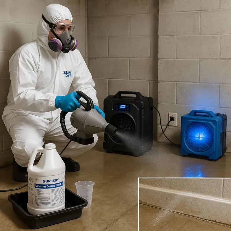 Sanitization and Odor Removal process in Centerville, MO